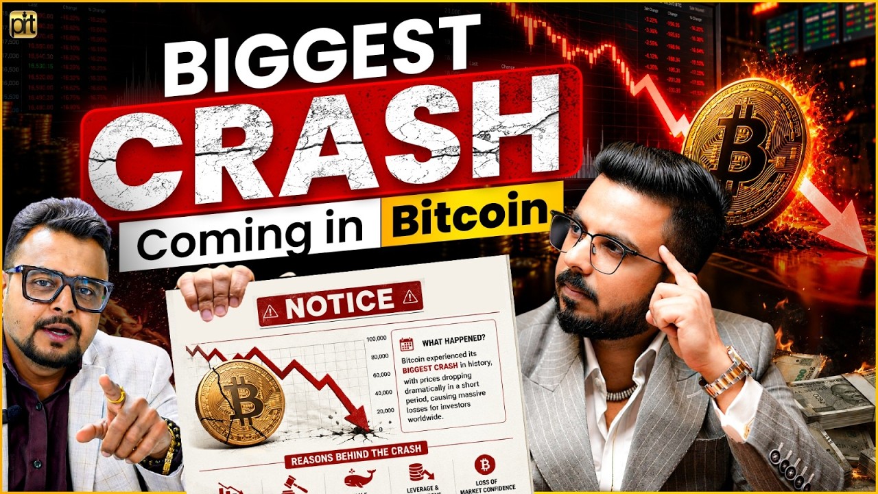 Biggest Bitcoin Crash Coming? (BTC = ₹50,000…?)