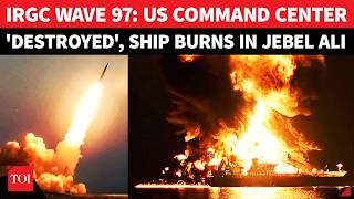 Iran 'Bombs' U.S. Military Command Center In Kuwait; Missile Wrecks 'Israeli Ship' Off UAE | WATCH