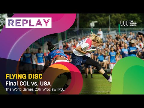 TWG Wroclaw 2017 - Replay of the Flying Disc Final COL v USA