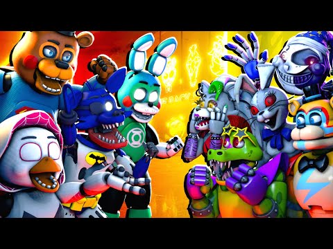 [SFM FNaF] Super Heroes vs Security Breach