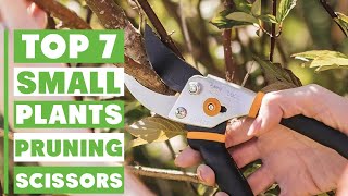 Best Pruning Scissors for Small Plants: Top Picks