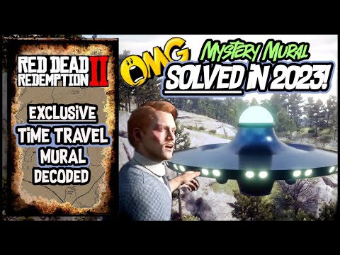 FLIP The TIME TRAVEL Mural UPSIDE DOWN And SOLVE One Of The Rarest Mysteries In RDR2 Details History