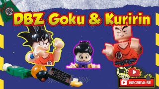 DBZ Goku & Kuririn - Em miniaturas