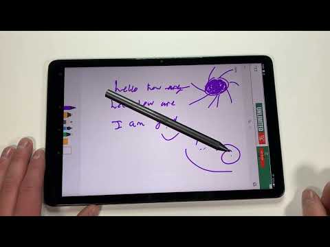 Amazon Fire Tablet Stylus Writing And Drawing Test