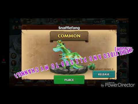 Rise of berk Hatching and growing up a snafflefang