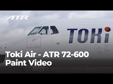 Toki Air - ATR 72-600 - Paint Video