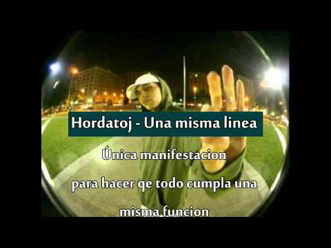 Hordatoj - Una misma linea [LETRA]