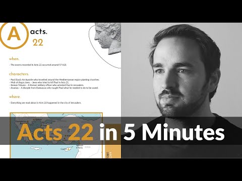 Acts 22 Summary in 5 Minutes - 2BeLikeChrist