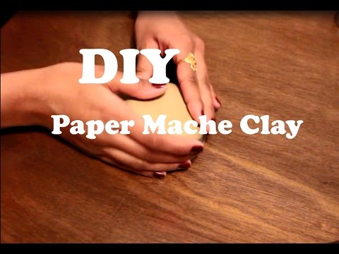 How To Make DIY Paper Clay Best Recipe! 