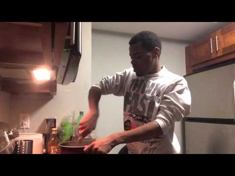 How to cook chicken & shrimp stew