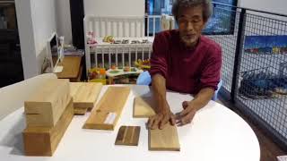 秦野市の注文住宅  大工講座  無垢の床材⑤