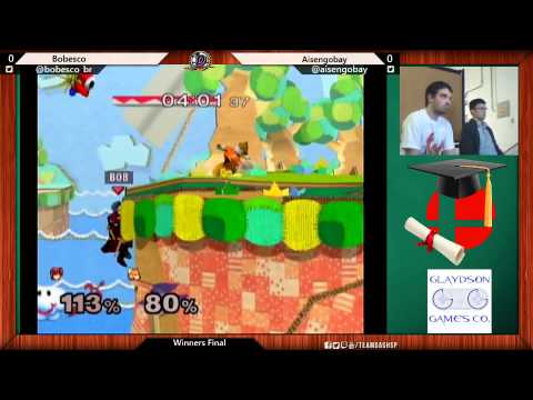 [Smash PhD II] Melee  Aisengobay vs Bobesco Winners Finals