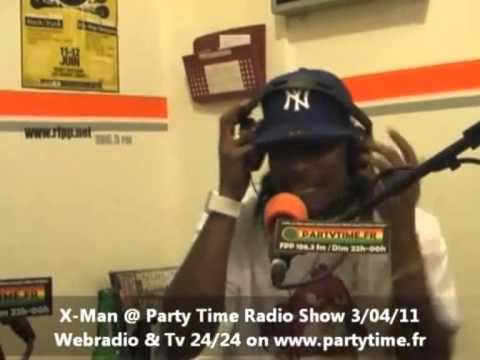 X MAN freestyle de fou  Party time radio