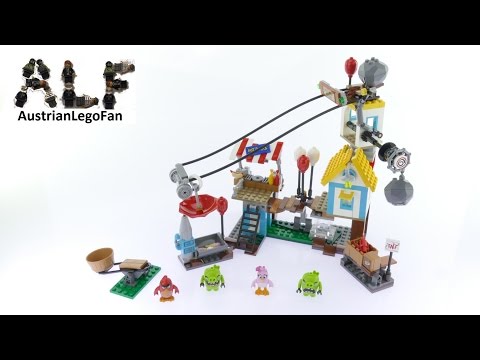 Vidéo LEGO Angry Birds 75824 : La démolition de cochon ville