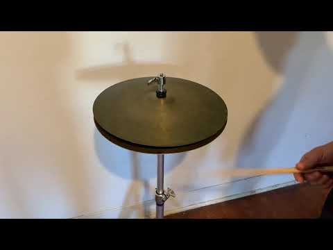 14” Vintage hi hat combo - old K (intermediate stamp) & old A (1940’s)