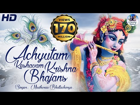 ACHYUTAM KESHAVAM KRISHNA DAMODARAM | VERY BEAUTIFUL SONG – POPULAR KRISHNA BHAJAN ( FULL SONG )