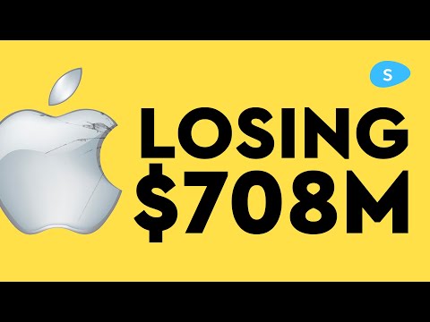 The time Apple lost $708M in 3 months