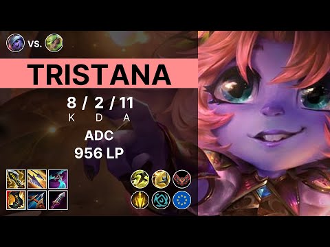 Tristana Adc vs Zeri - 956 LP Grandmaster - EUW 15.12