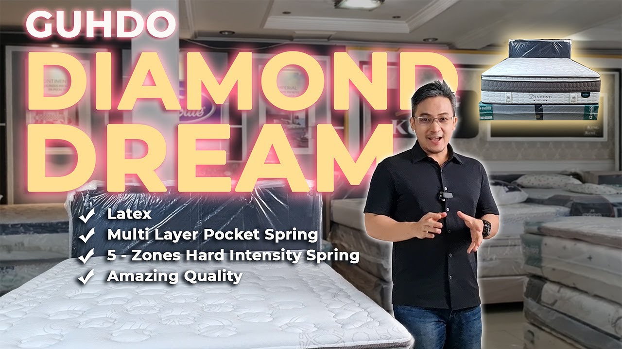 Lebih Nyaman ! Ada Latex, Pegasnya Multi-Layer - Review Spring Bed Guhdo Diamond Dream