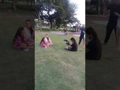 Mc duda e Solange Almeida bastidores