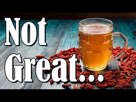 Aged to Imperfection:  Goji Berry Wine Tasting