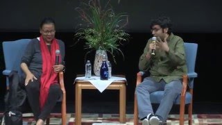 bell hooks and Hari Kondabolu dialogue at St. Norbert College