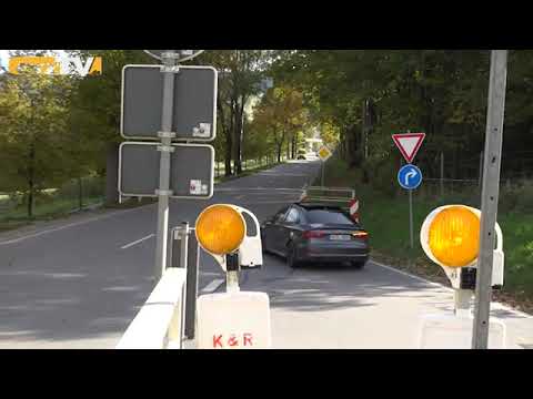 Vollsperrung in Schwarzenberg