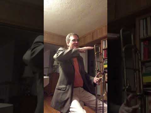 TMEA All-State Bohme's Trombone Etude in B-flat Minor with Allen Barnhill