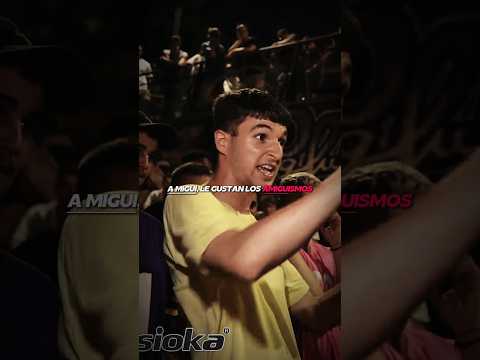 A MIGUI, LE GUSTAN LOS AMIGUISMOS 🫂 #fabiuki #freestyle #rap #hiphop #freestylerap