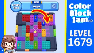 Soluzione del Livello 1679 di Color Block Jam