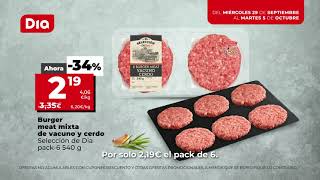 Dia Oferta Burger Meat anuncio