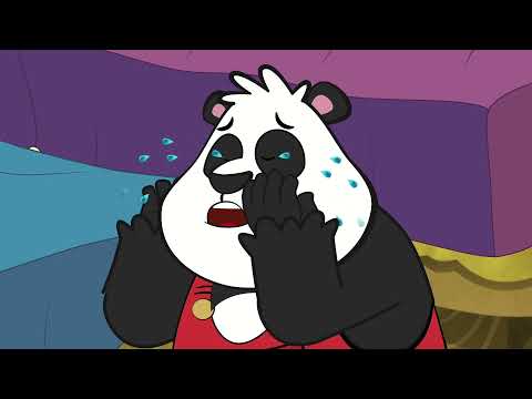 Boucle d'or et la famille Panda | dessin animé en français avec les P'tits z'Amis