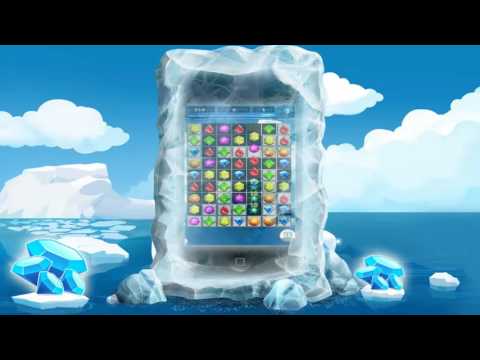 Frozen Jewels Quest - Match 3 Game