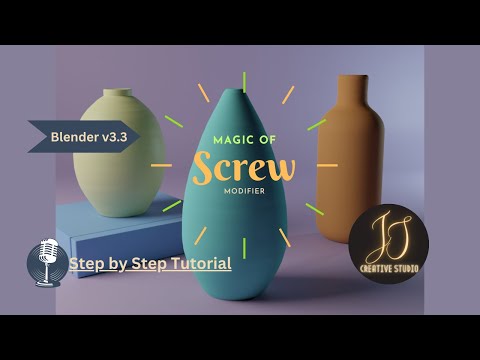 Screw Modifier in Blender