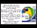 Shakira Dare La La La - Brazil 2014 Lyrics 