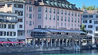 The best and most convenient hotel on Zurich city lake - the Storchen, Switzerla