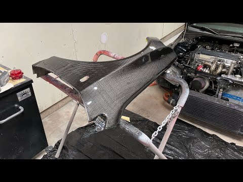 How to make carbon fiber fenders PART 1