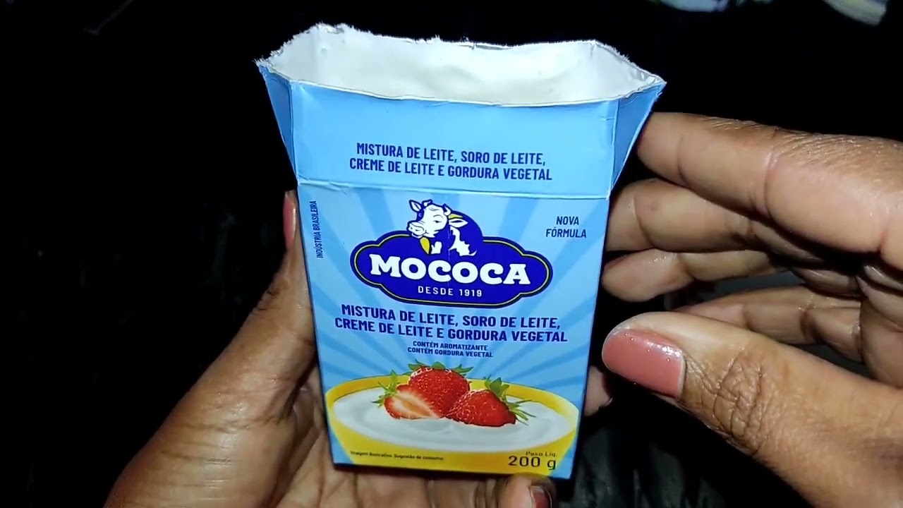 😋DÊ EXPERIMENTA: Creme de leite da marca Mococa