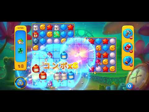 Fishdom level 11794 no boosters フィッシュダム ノーマル