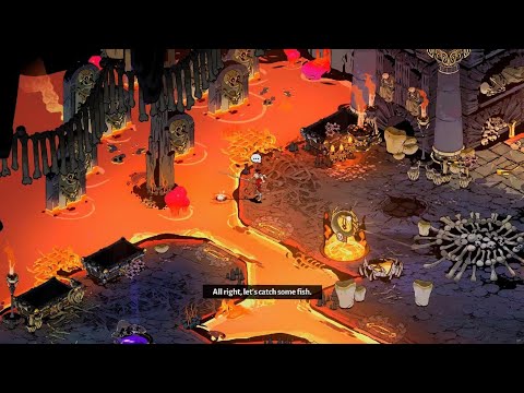 "Let's catch some fish" (¬‿¬) | HADES