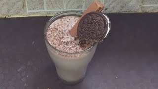 Recipe for Oreo KitKat Milkshake 🍫🥤 | The Best Chocolate Shake
