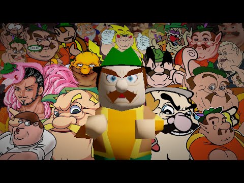 Morshu But Every Frame Is By a Different Artist