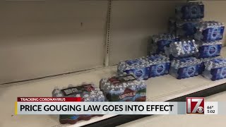 Price gouging law goes into effect