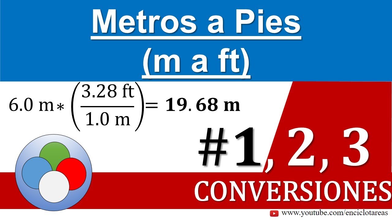 Metros a Pies (m a ft) - CONVERSIONES