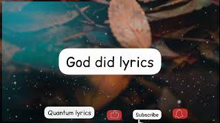 Dj khaled   God did ft John Legend, Rick Ross, Lil Wayne and Jay Z (lyric video)