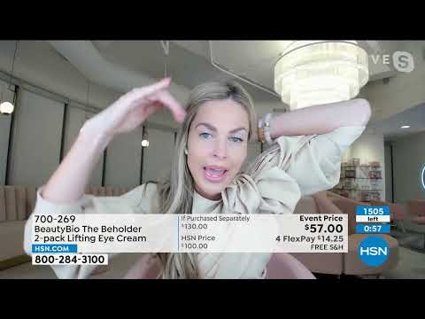 BeautyBio The Beholder 2pack Lifting Eye Cream