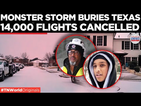 TEXAS ‘ICE-SOLATION’: Streets Vanish Under Heavy Snow as "Winter Storm Fern" Buries the Northwest