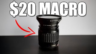 I Tried The Cheapest Method For Macro Photography