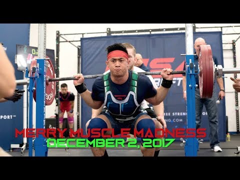 Merry Muscle Madness | USAPL WA - 83 Kg Men Open | ISC Fitness