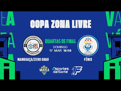 Manguaça FS/Zero Grau FS x Fênix FS • Quartas de Final • Copa Zona Livre 2024